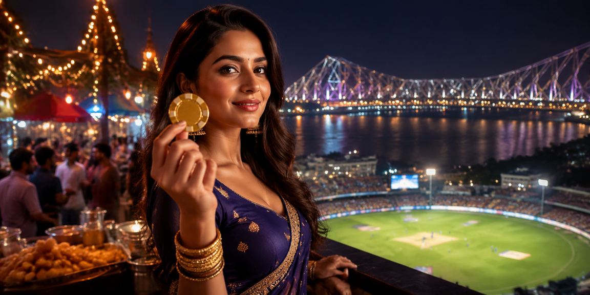 Night life showcasing cricket betting in Kolkata